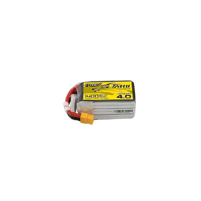Tattu Bateria Lipo 1400mAh 130C 22.2V 6S1P
