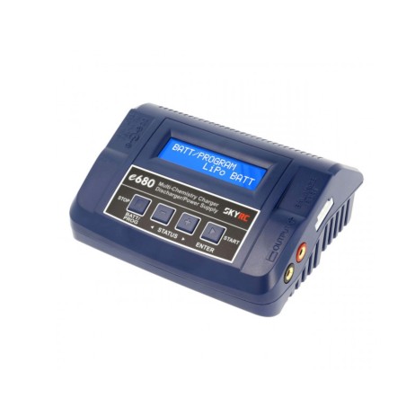 SkyRC Carregador e680 AC/DC LiPo 1-6s 10A 80W Charger - Image product