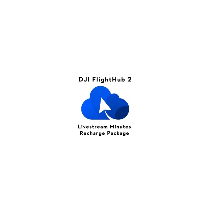 DJI FlightHub 2 Livestream Minutes Recharge Package