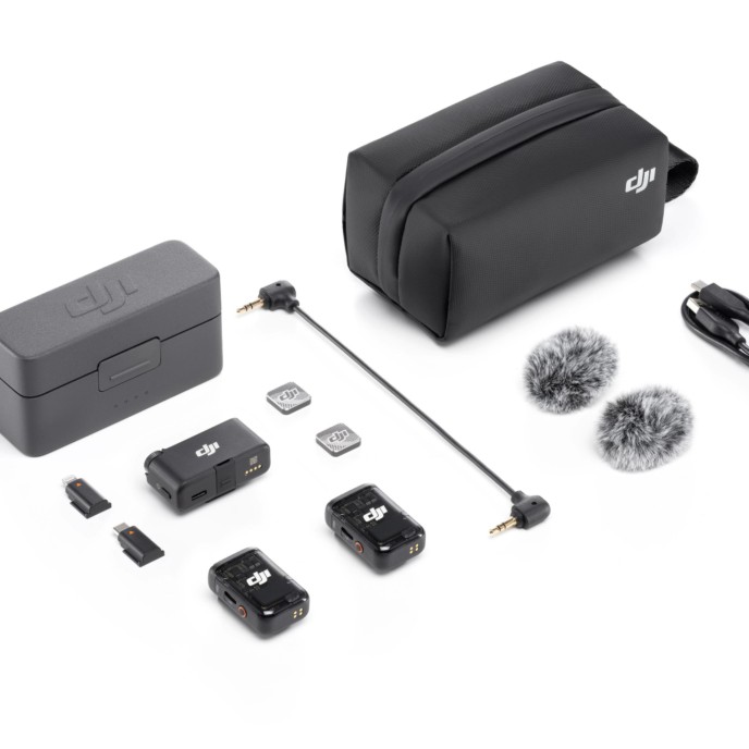 DJI Mic 2 (2 TX + 1 RX + Charging Case) (CE)