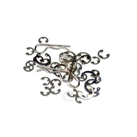 Traxxas E-clips/ C-rings - Image product