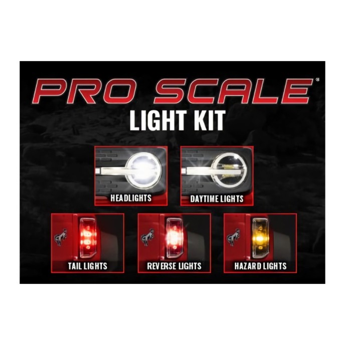 Traxxas TRX-4M Bronco Pro Scale LED Light Set