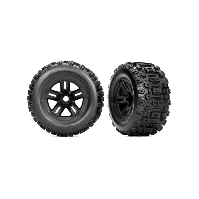 Traxxas Sledgehammer Tires & 3.8