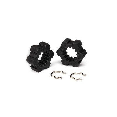 Traxxas X-Maxx Hex Wheel Hubs / Hex Clips Set