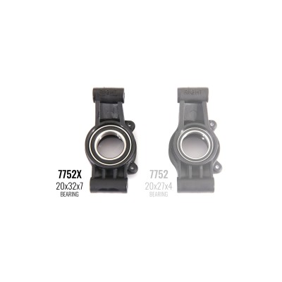 Traxxas Left & Right Stub Axle Carriers