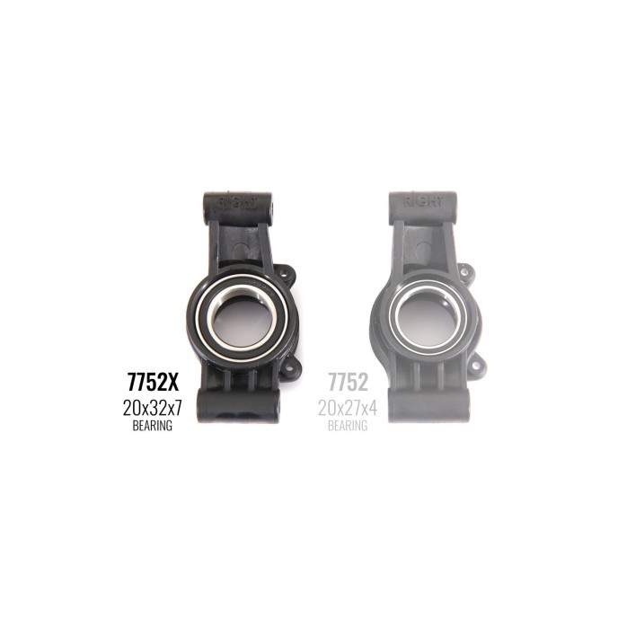 Traxxas Left & Right Stub Axle Carriers