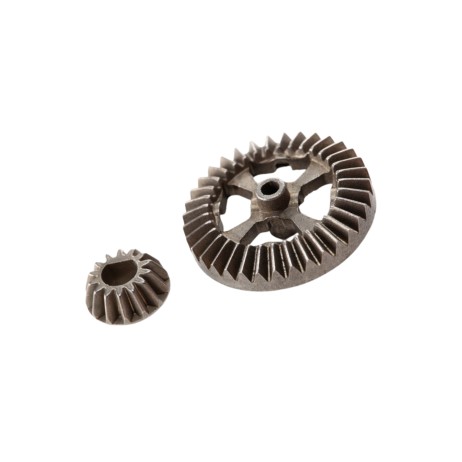 Traxxas Differential Ring Gear / Metal Pinion Gear Set - Image product