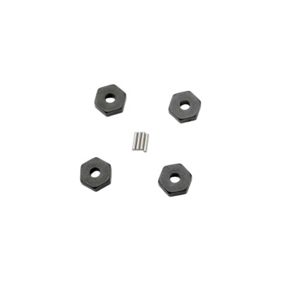 Traxxas Hex Wheel Hubs / Axle Pins Set