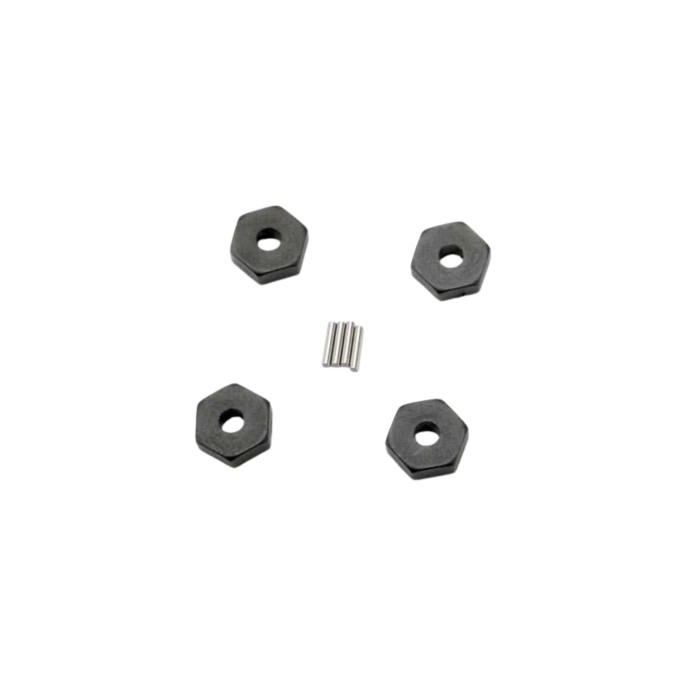 Traxxas Hex Wheel Hubs / Axle Pins Set