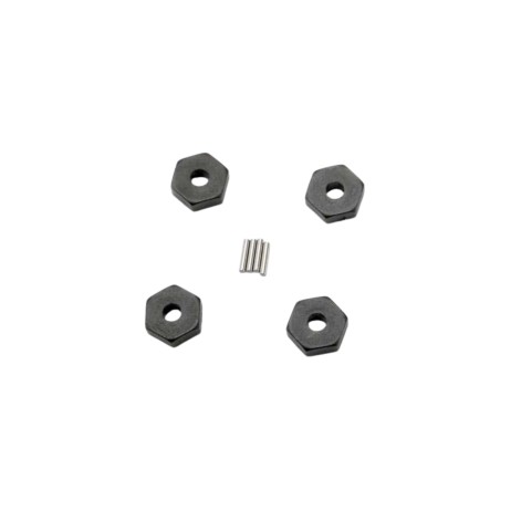 Traxxas Hex Wheel Hubs / Axle Pins Set - Image product