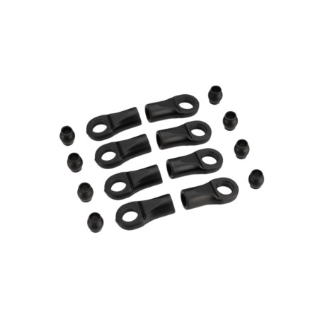 Traxxas Rod Ends / Hollow Balls Set - Image product