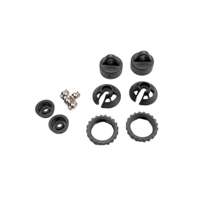 Traxxas Caps and Spring Retainers for GTR Shocks