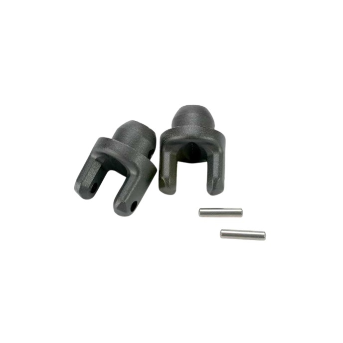 Traxxas AT8 Yokes, stub axle (2)/ pins (2)