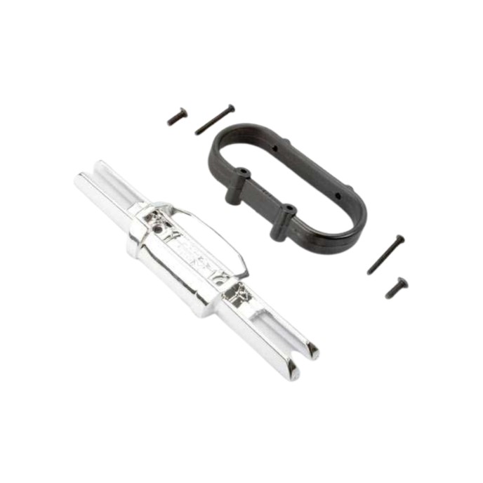 Traxxas Rear Bumper (Chrome)