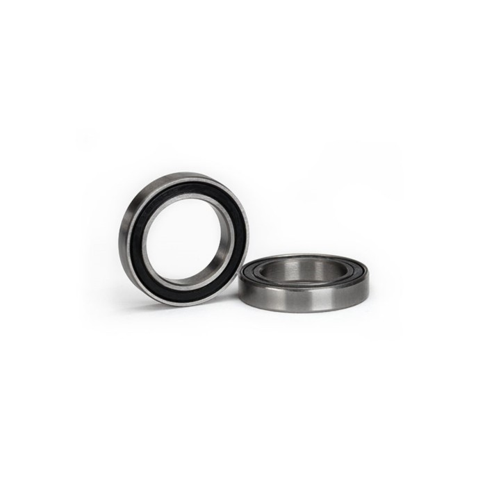 Traxxas Ball Bearings, Black Rubber Sealed (17x26x5mm)