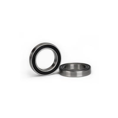 Traxxas Ball Bearings, Black Rubber Sealed (17x26x5mm)