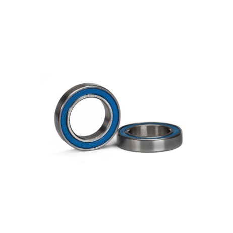 Traxxas Ball Bearings, Blue Rubber Sealed (15x24x5mm) - Image product