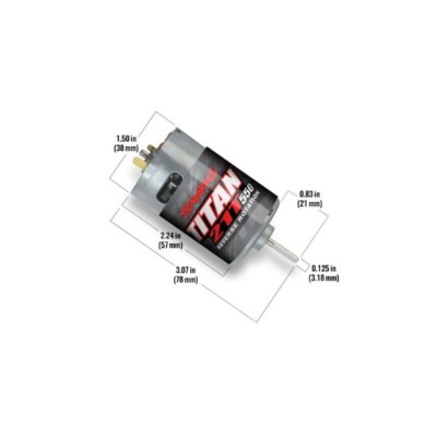 Traxxas Titan 550 Reverse Rotation Motor