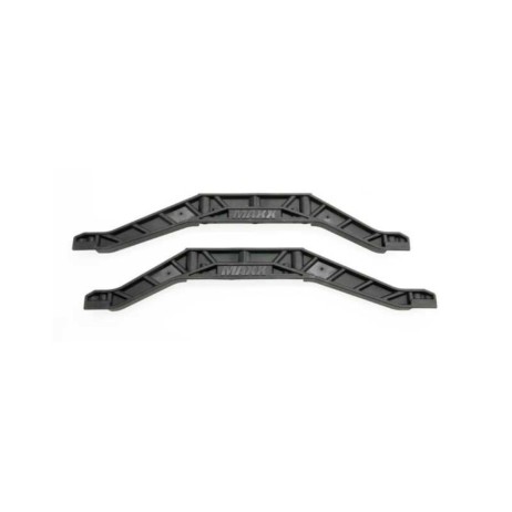 Traxxas Chassis Braces, Lower (Black) - Image product