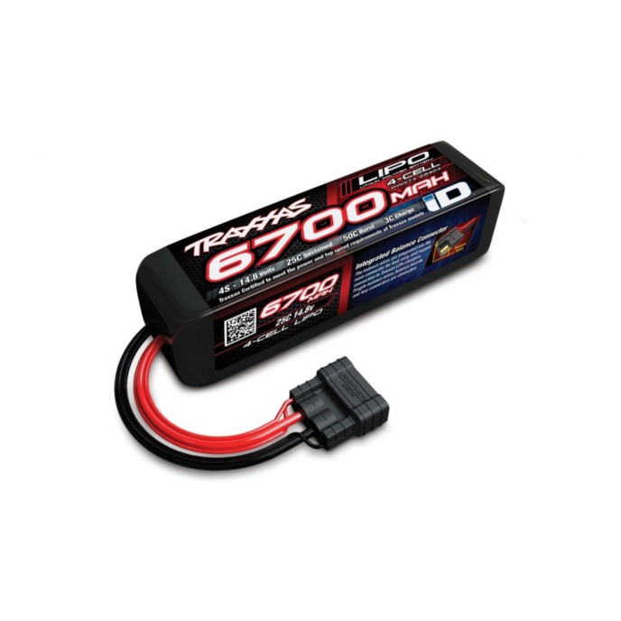 Traxxas LiPo 14.8v 4-Cell 6700mAh 25C Battery