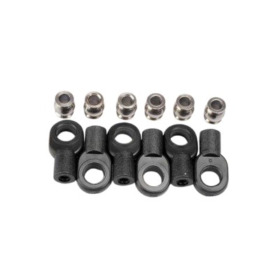 Traxxas Rod Ends Short (6)/ Hollow Balls (6)