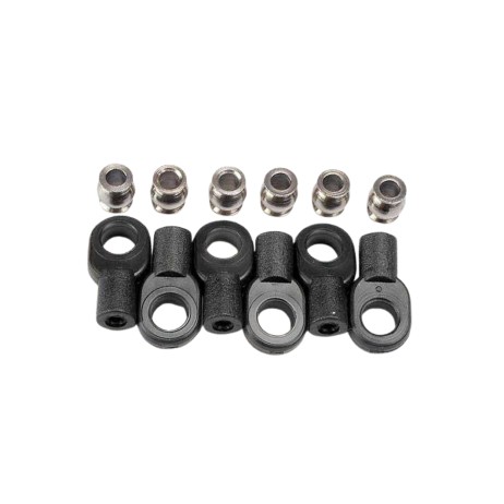 Traxxas Rod Ends Short (6)/ Hollow Balls (6) - Image product