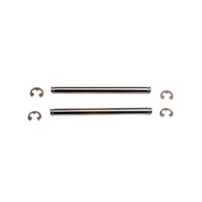 Traxxas Chrome Suspension Pins with Clip 44 mm (2)