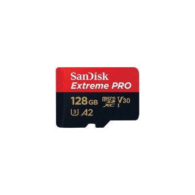 Sandisk Extreme Pro microSDXC 128 GB with adapter