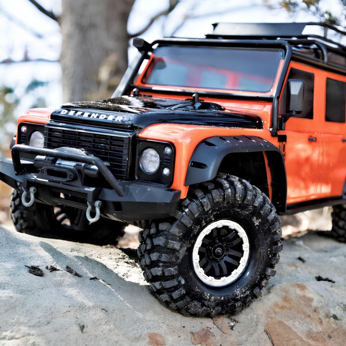 Traxxas TRX-4M 1/18 Land Rover Defender 4WD Trail Orange