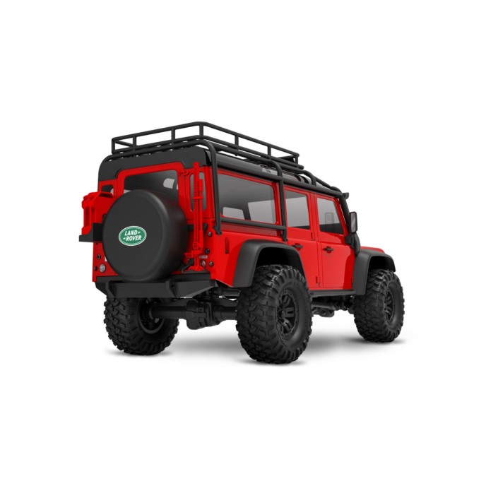 Traxxas TRX-4M 1/18 Land Rover Defender 4WD Trail Red