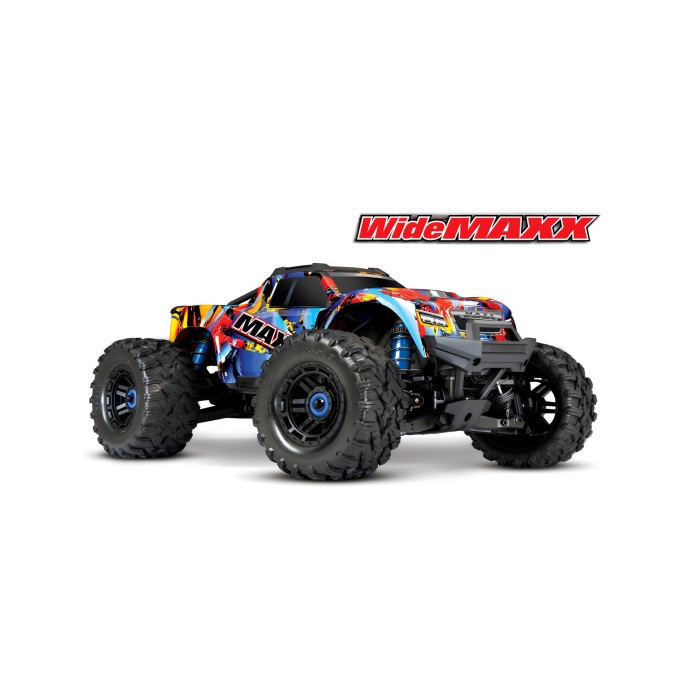 Traxxas Maxx 1/10 4S Monster Truck WideMAXX RNR