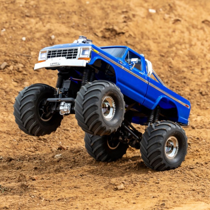 Traxxas TRX-4MT 1/18 F-150 Monster Truck Blue