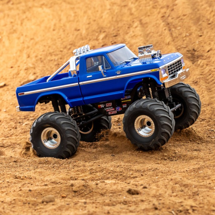 Traxxas TRX-4MT 1/18 F-150 Monster Truck Blue