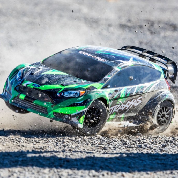 Traxxas Ford Fiesta ST Rally VXL Brushless 1/10 Green (74276-4)