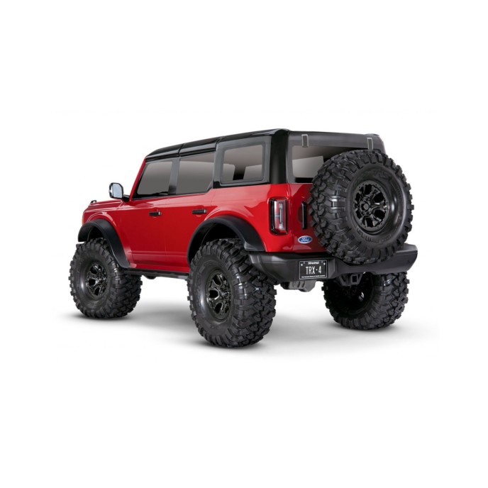 Traxxas TRX4 2001 Ford Bronco 4WD Crawler Red
