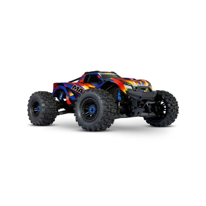 TrTraxxas Maxx 1/10 4S Monster Truck WideMaxx Yellow