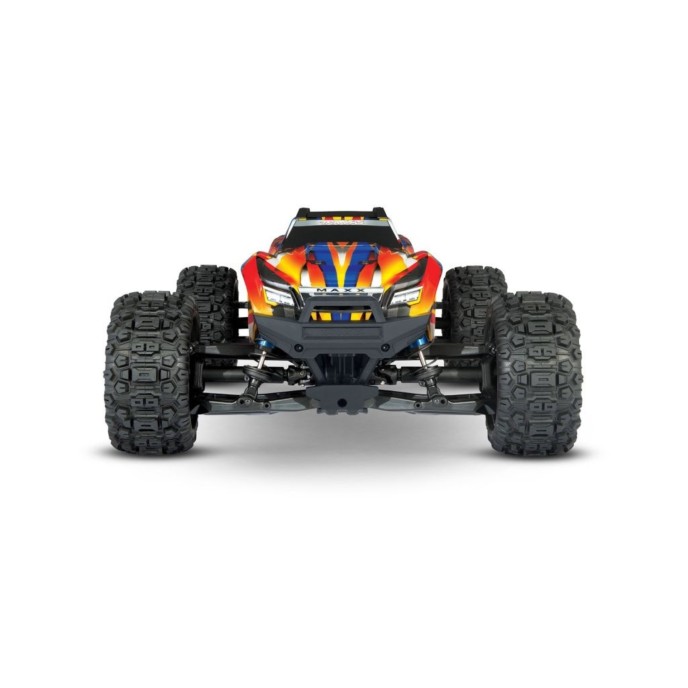 TrTraxxas Maxx 1/10 4S Monster Truck WideMaxx Yellow