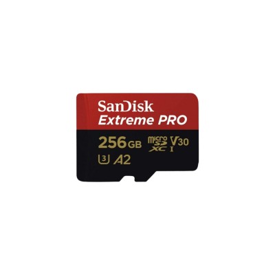 SanDisk Extreme PRO 256 GB microSDXC + SD Adapter