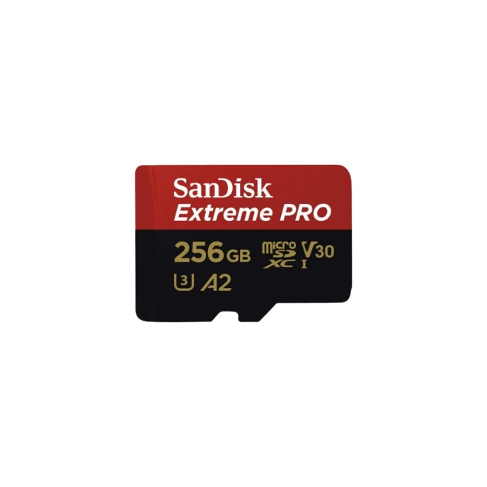 SanDisk Extreme PRO 256 GB microSDXC + SD Adapter